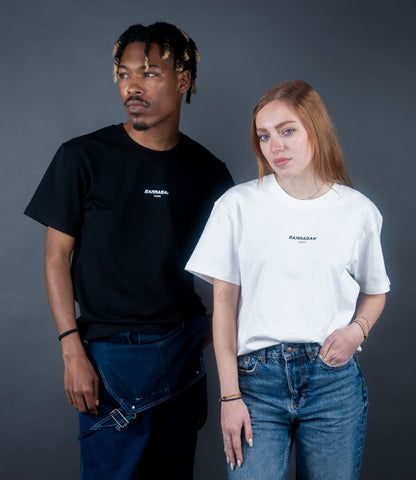 Tee-shirt à manches courtes noir